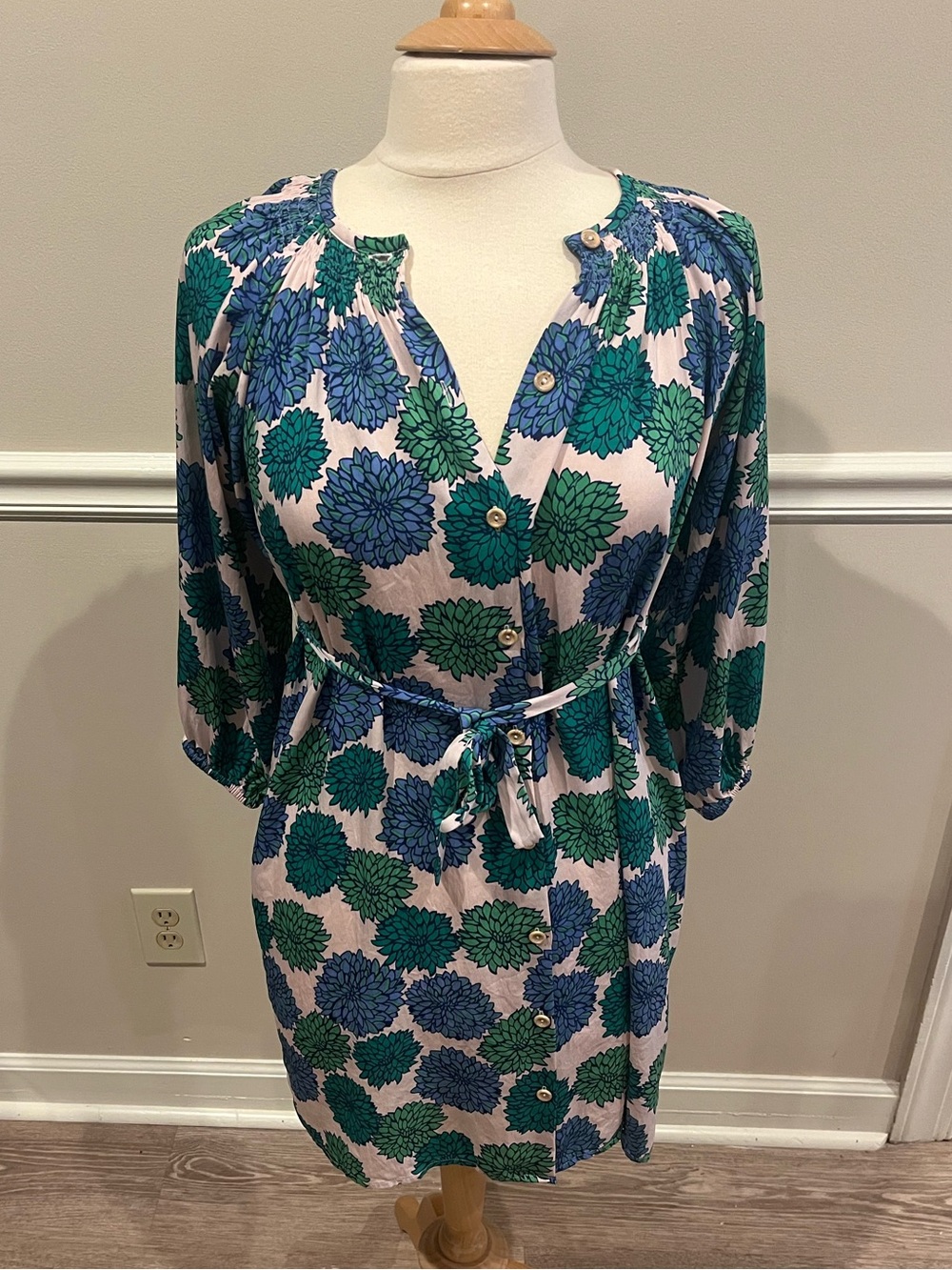 Tucker Button Down Tie Dress